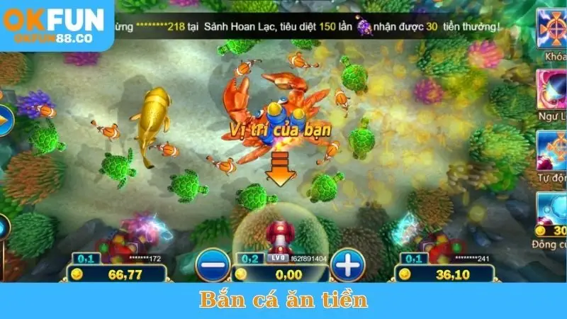 Bắn Cá Ăn Tiền